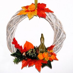 Herfst deurkrans