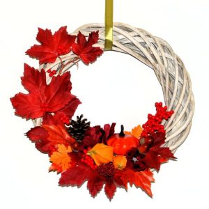 Herfst deurkrans
