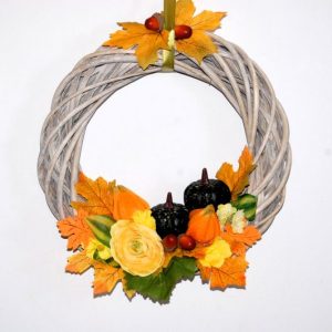 Herfst deurkrans